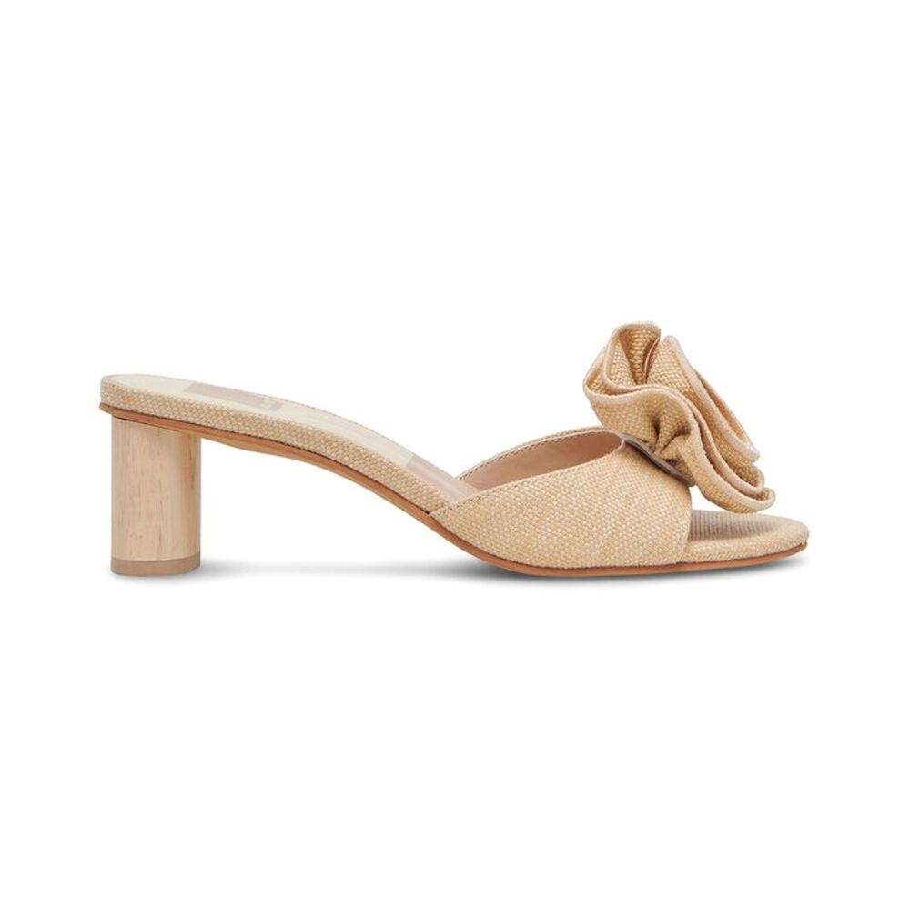 Dolce Vita Darly Heel Raffia, Woven, natural